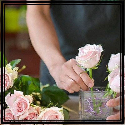 arrange flowers