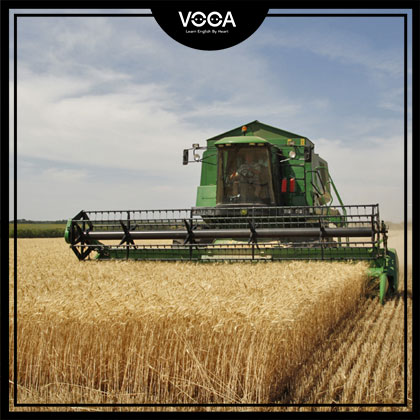 combine harvester
