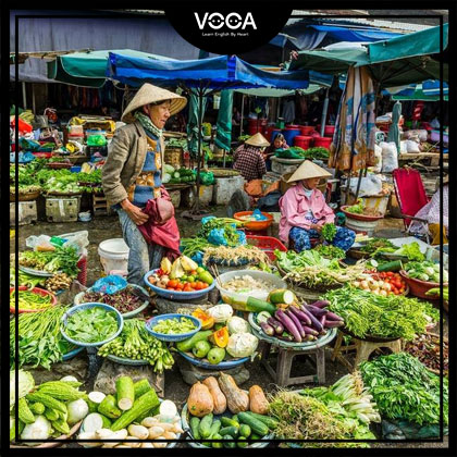 open-air market