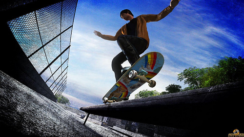 skateboarding skateboarding