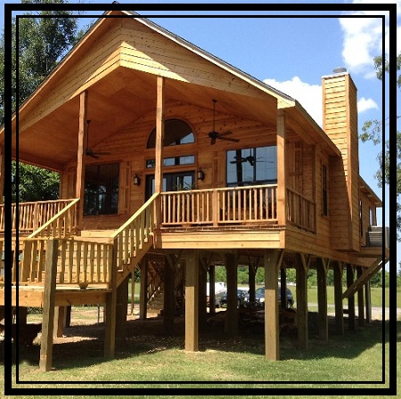 stilt house