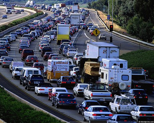 traffic jam