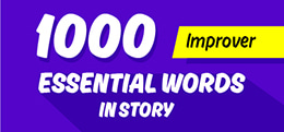 1000 ESSENTIAL WORDS in STORIES (Improver)