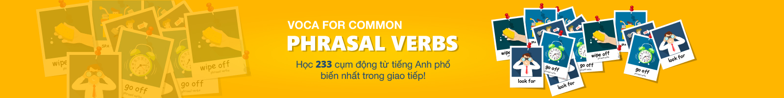 VOCA for Common Phrasal Verbs