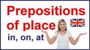 GRAMMAR - PREPOSITIONS OF PLACE 2