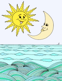 HOW THE SUN AND THE MOON WERE MADE HOW THE SUN AND THE MOON WERE MADE