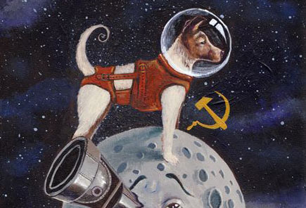 LAIKA, THE SPACE DOG
