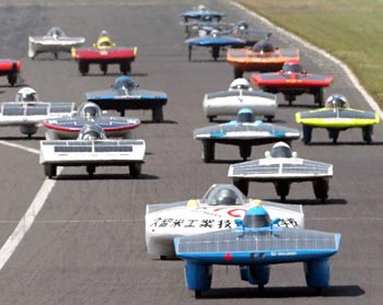 THE SOLAR CAR RACE