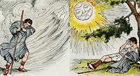 THE SUN AND THE NORTH WIND