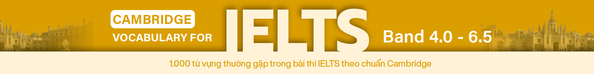 CAMBRIDGE VOCABULARY FOR IELTS (BAND 4.0 - 6.5)