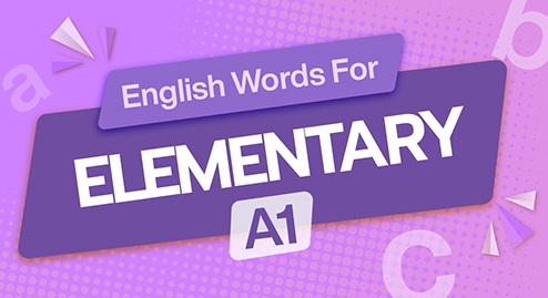 English Words For Elementary (A1)