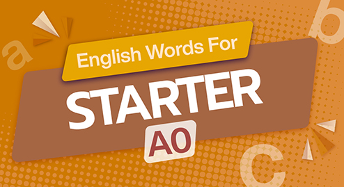 English Words For Starter (A0)