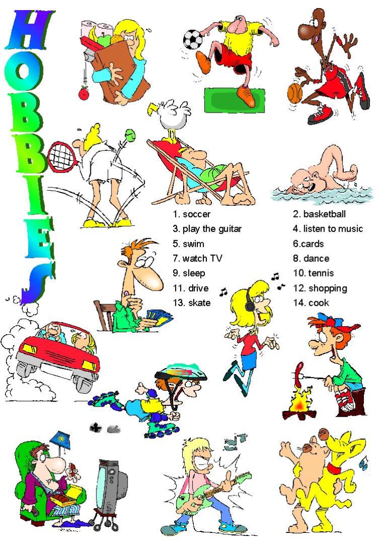 HOBBIES AND INTERESTS HOBBIES AND INTERESTS