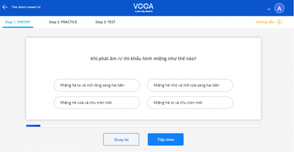 học lý thuyết phát âm
