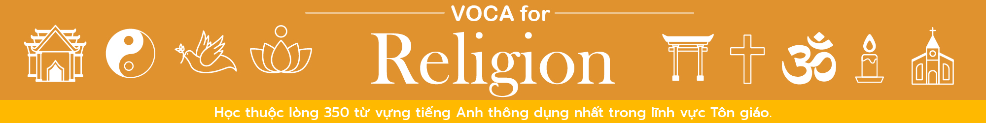 VOCA FOR RELIGION AND BELIEF