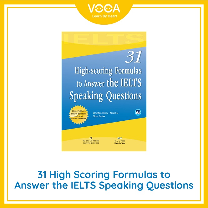 Ebook ~ 31 high scoring formulas to answer IELTS speaking question