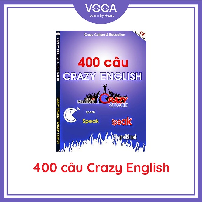 Ebook ~ 400 câu Crazy English (400 mẫu câu thông dụng trong giao tiếp)