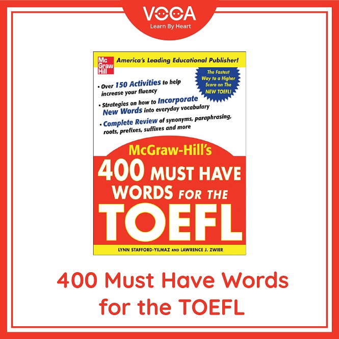 Ebook ~ 400 must-have words for the TOEFL
