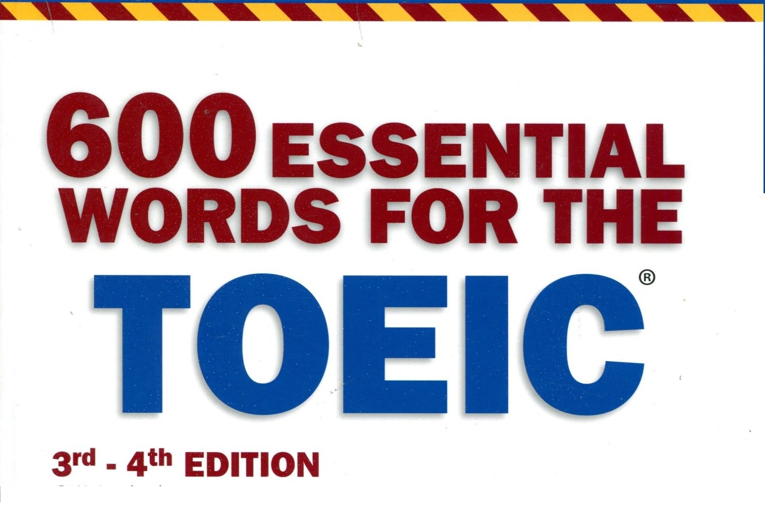 600 Essential Words For The Toeic [có hình ảnh + âm thanh]