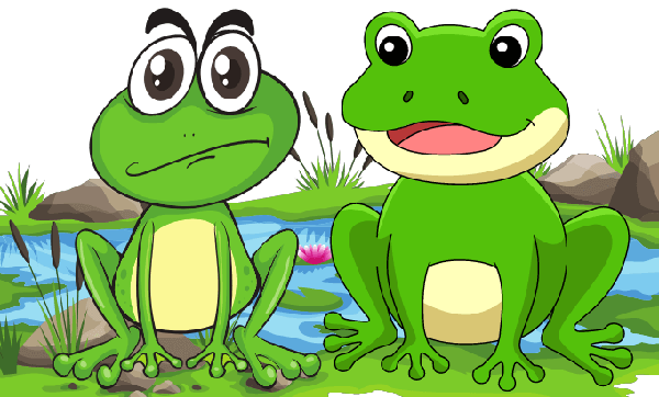 Câu chuyện về hai chú ếch và bài học về sức mạnh của lời nói