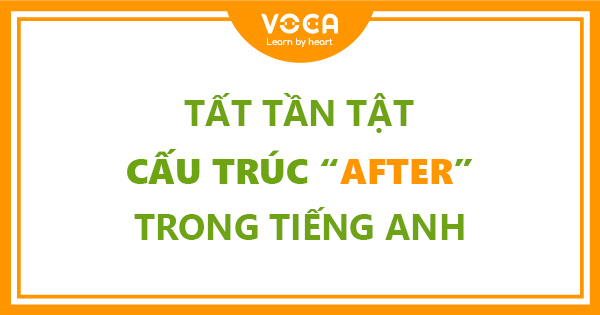 Cấu trúc after trong tiếng Anh