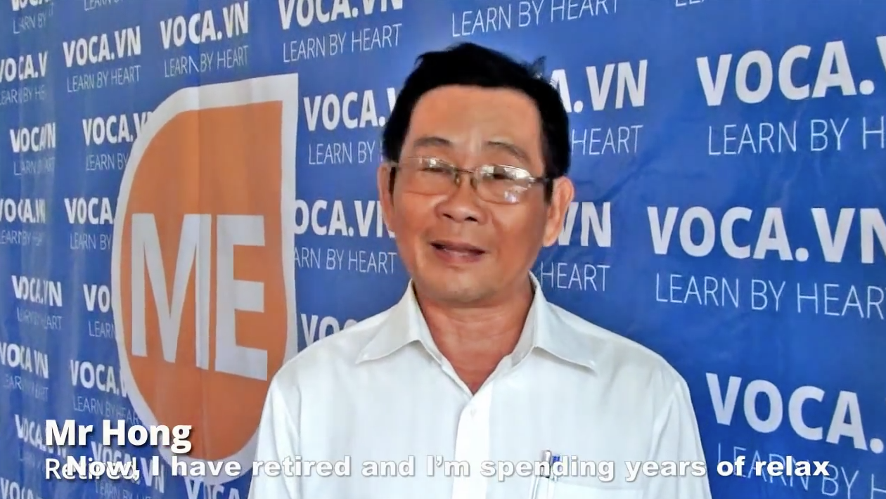 Learn English with VOCA (Hong Truong Hoang, from Ho Chi Minh city)