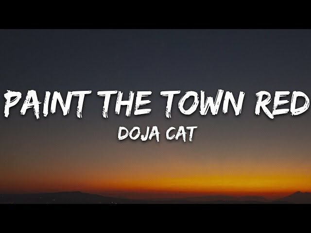 Lời dịch bài hát Paint The Town Red