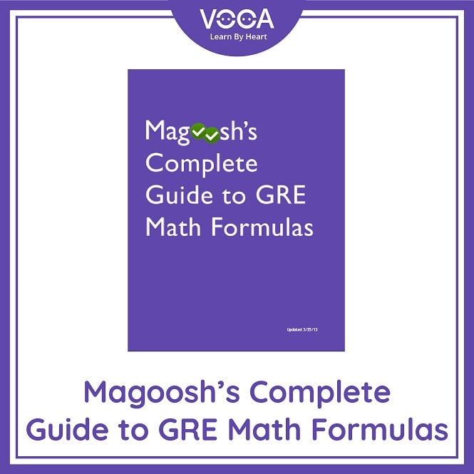 Ebook ~ Magoosh GRE Math Formula