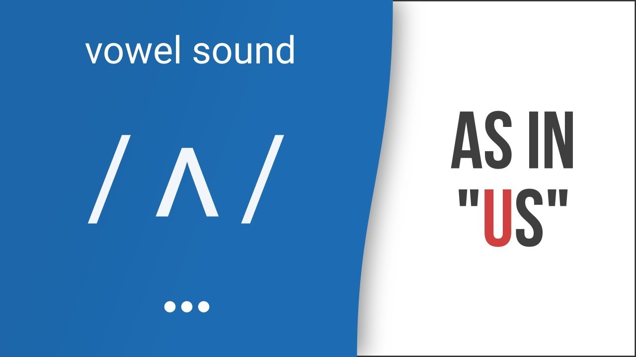Hướng dẫn cách phát âm tiếng Anh | nguyên âm /ʌ/ hoặc /ə/ | Vowel /ʌ ...