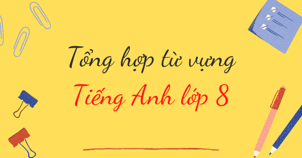 Tổng hợp từ vựng tiếng Anh lớp 8 - Chương trình mới