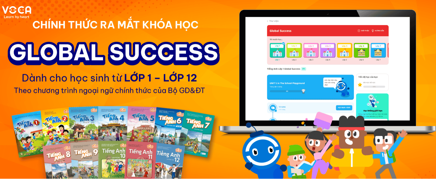 VOCA ra mắt lộ trình Global Success theo chương trình mới của Bộ GD&ĐT